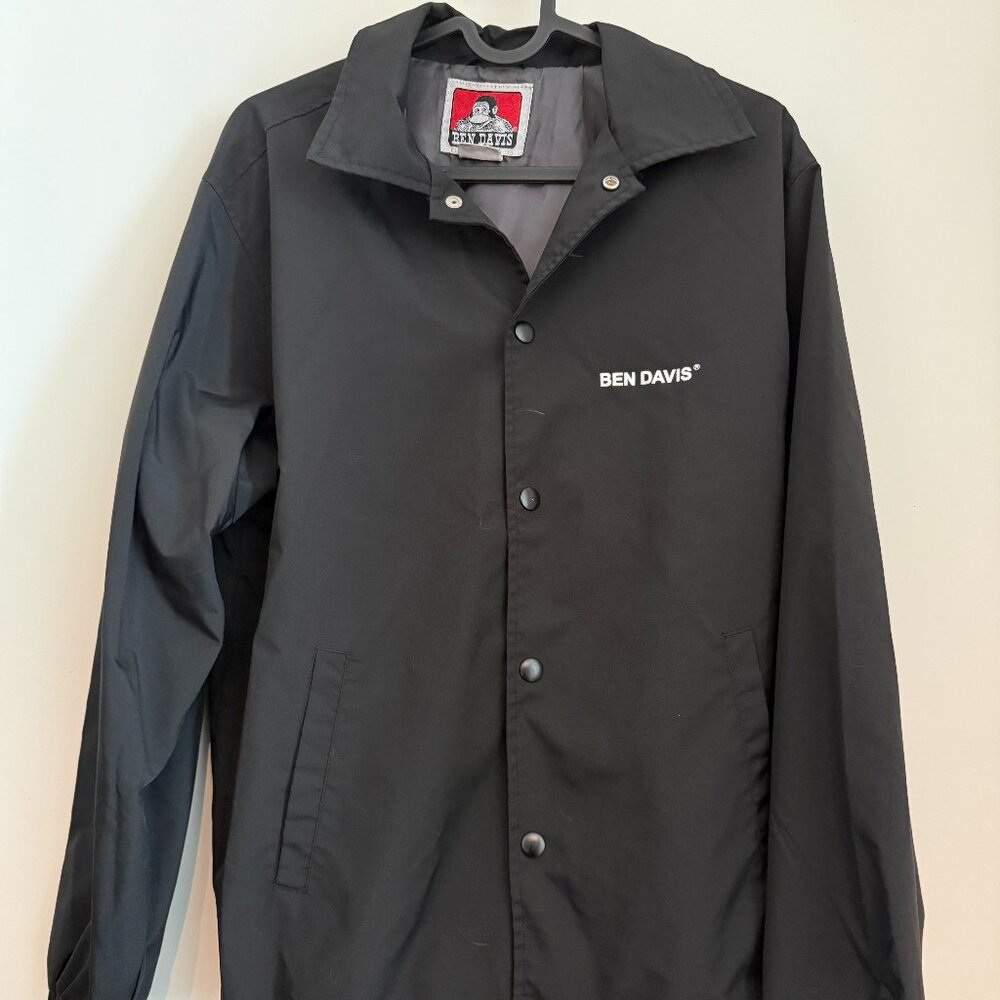 Ben Davis Black Coach Jacket  Classic Ben Davis